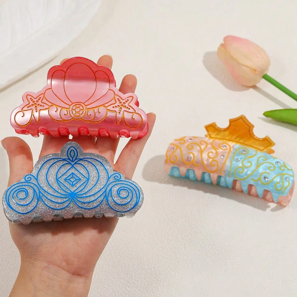 Disney Princesses Hair Clips