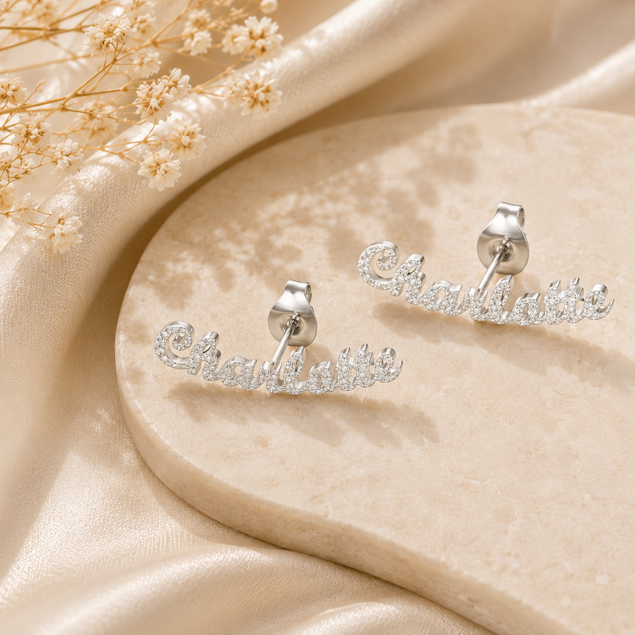 Custom Name Earrings