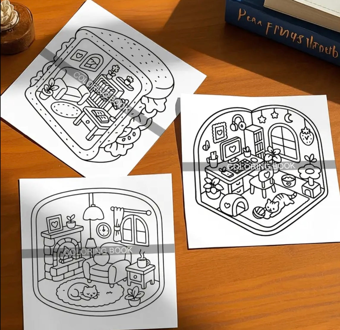 Little Corner Coloring Book