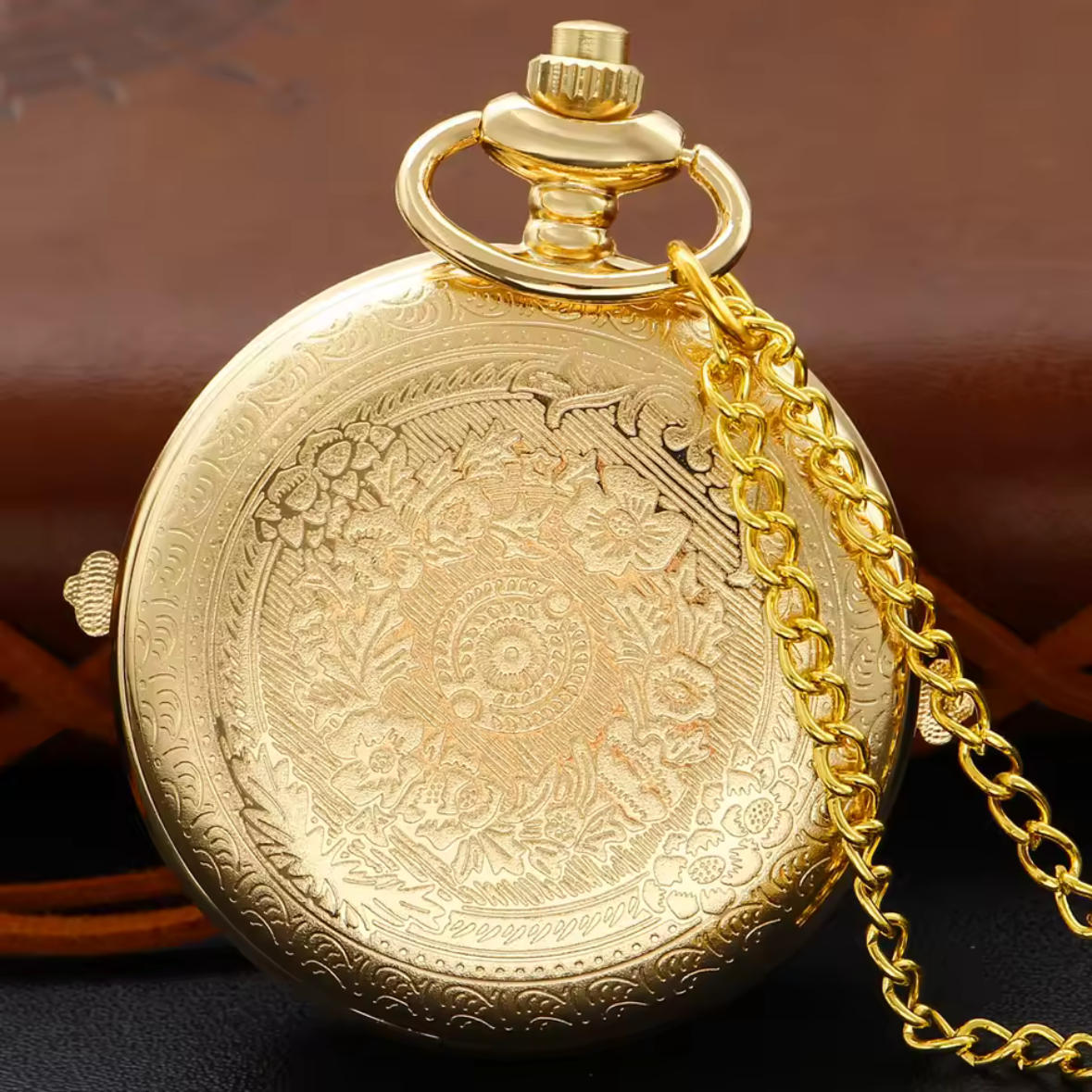 Time Turner Vintage Watch Necklace