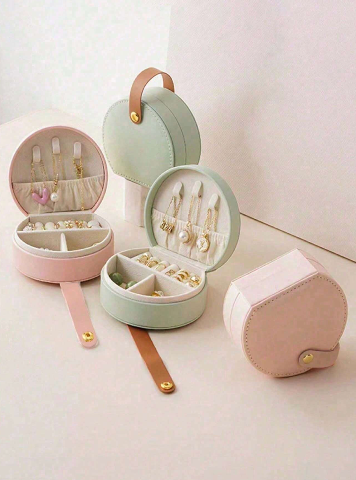 Mystery Jewelry Box Including 7-8 Random Jewelries, Necklace, Rings, Bracelets and Watch