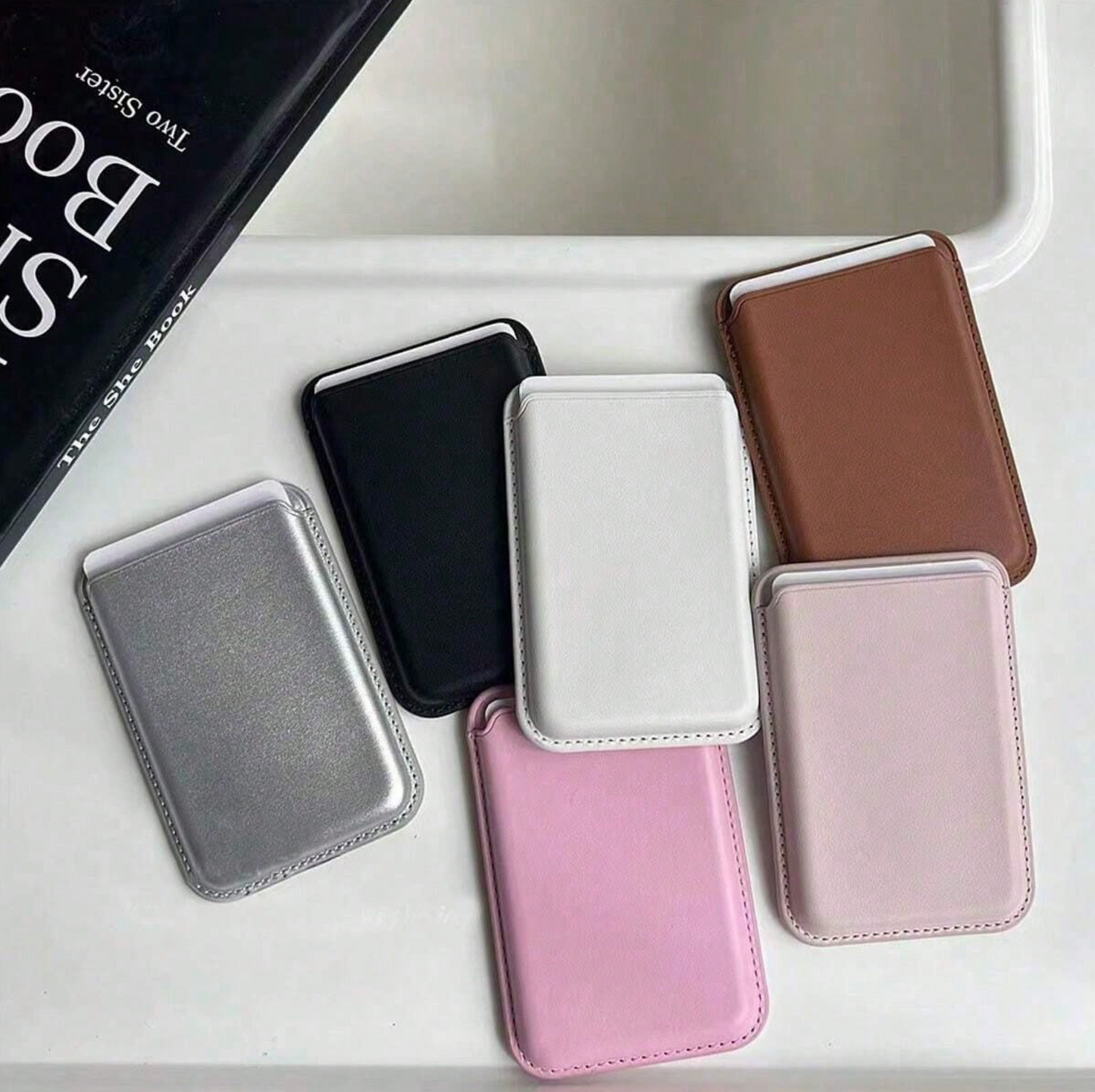Magnetic Phone Card Holder