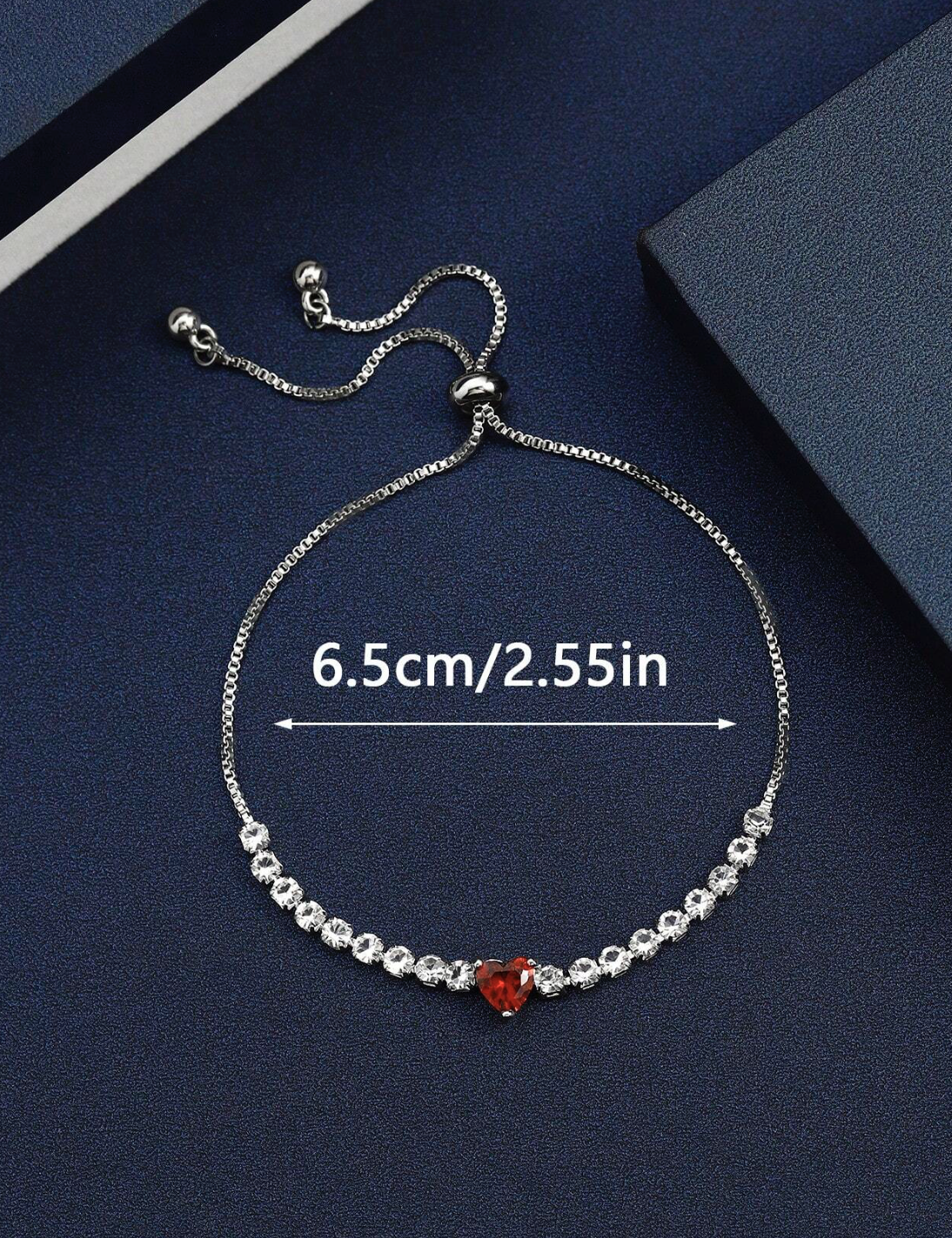 Heart-Shaped Copper Expandable Bracelet – Adjustable Bangle Gift for Mom, Valentine’s Day, Mother’s Day