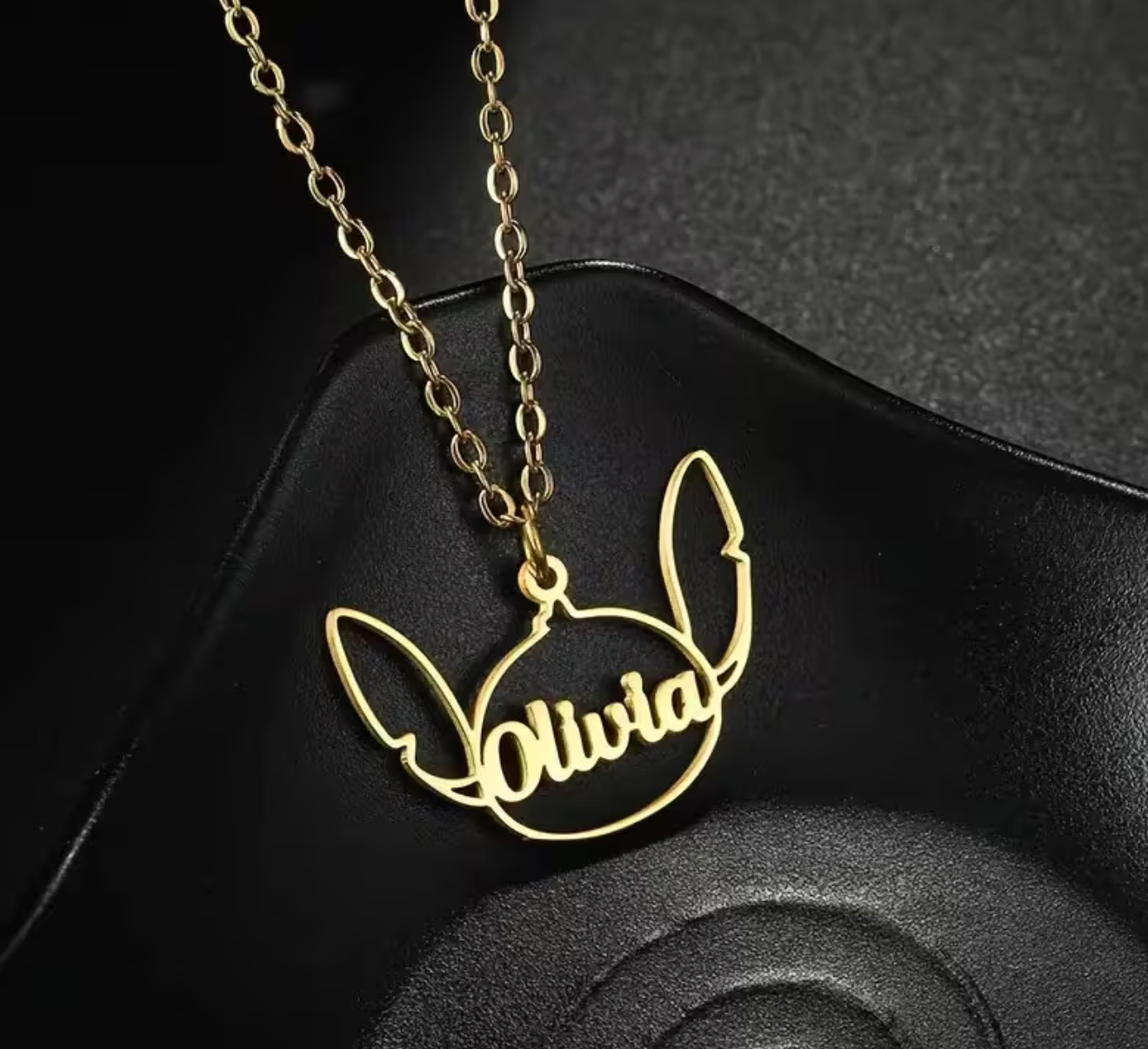 Stitch Costum Name Necklace, 10-14 Business Days Processing Time