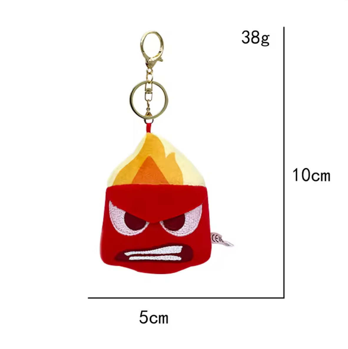 Inside Out Plush Keychain and Bagcharm