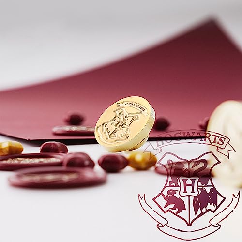 7PCS Hogwarts Wax Seal Stamp Kit, Vintage Letter Seals, DIY Craft Invitations & Gift Idea