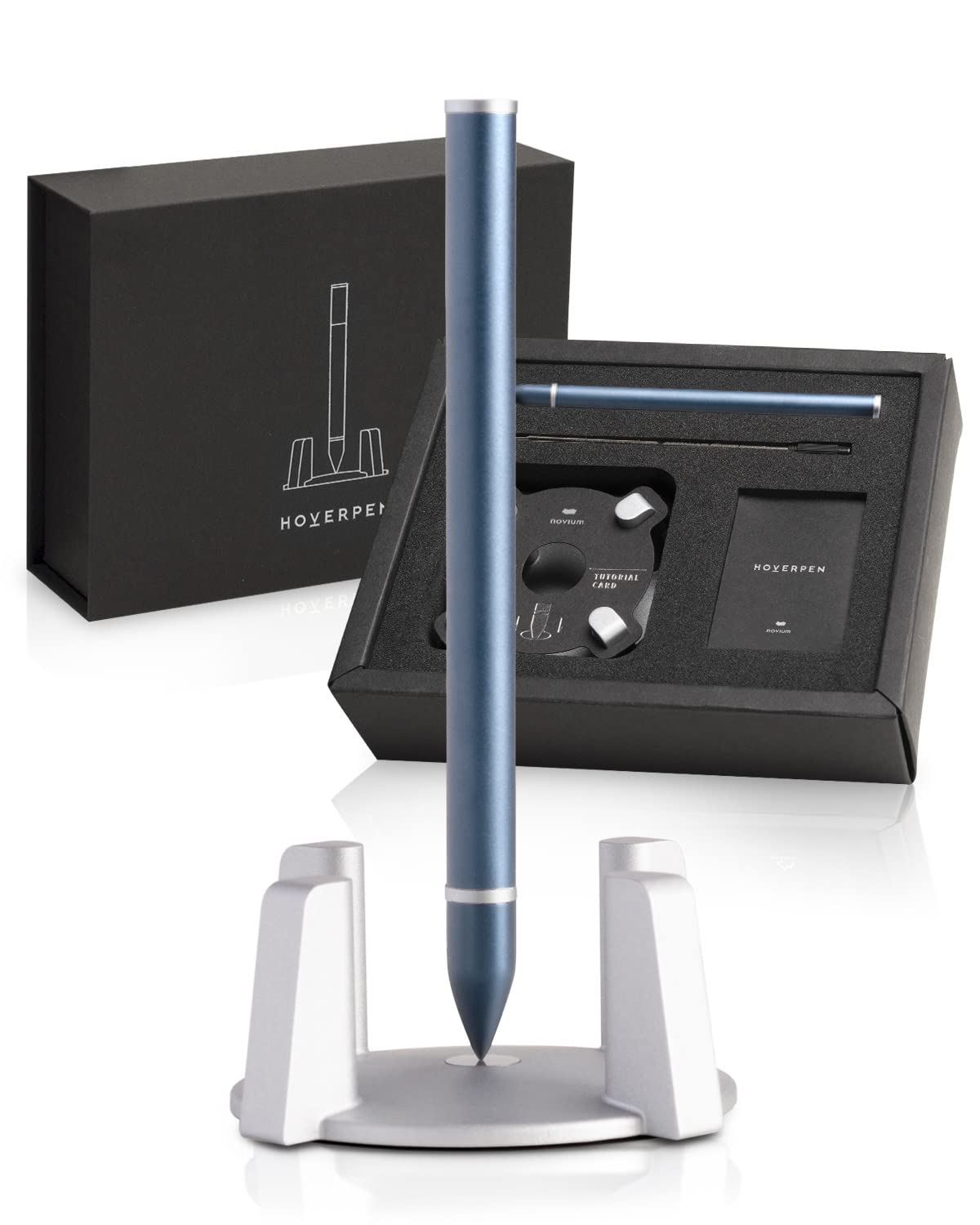 Hoverpen - Luxury Hoverpen Executive Ballpoint Pen for Men & Women | Vertically Standing Design, Free-Flowing Ink, Metal Construction
