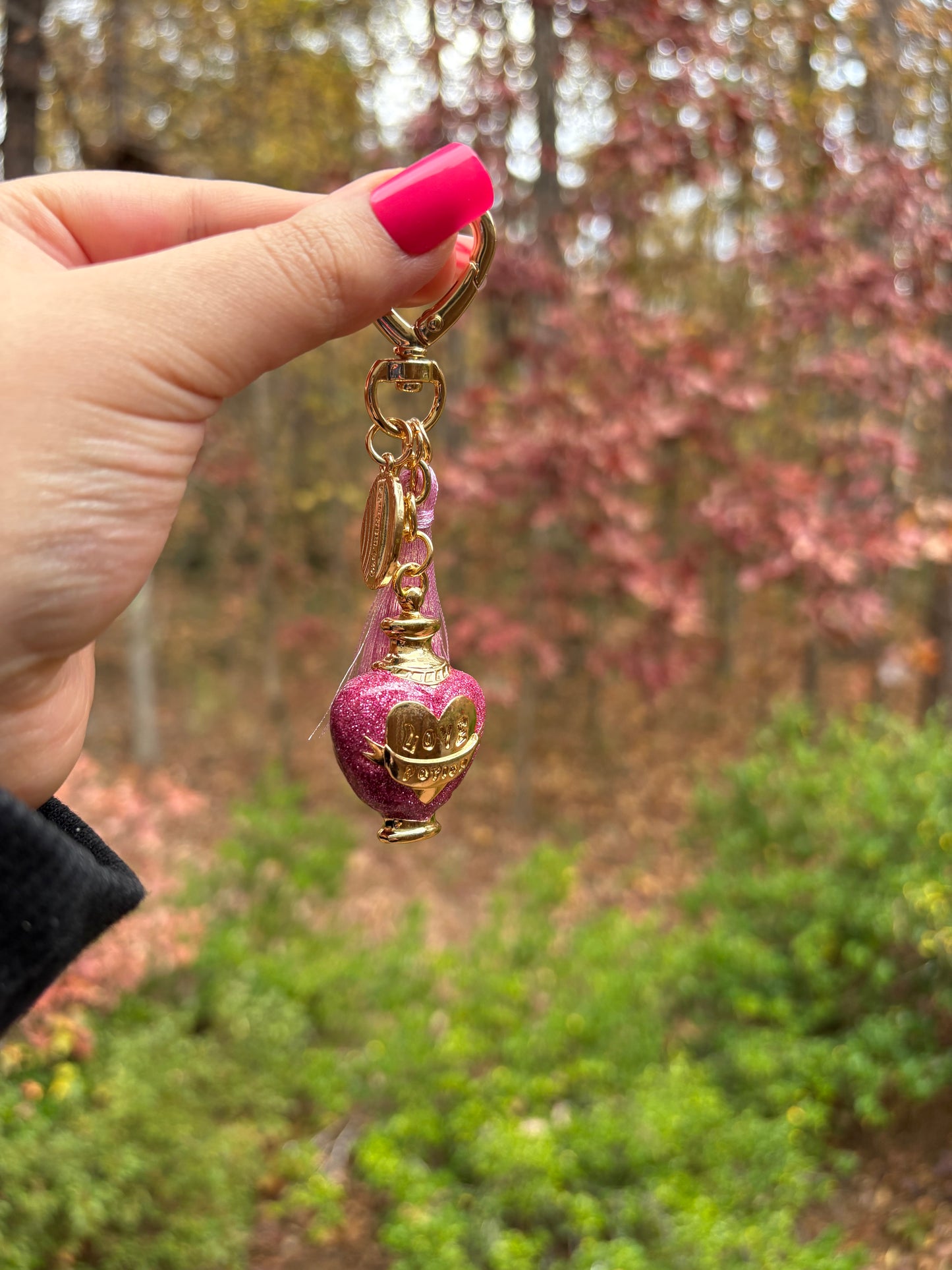 Cute Love Potion Keychain