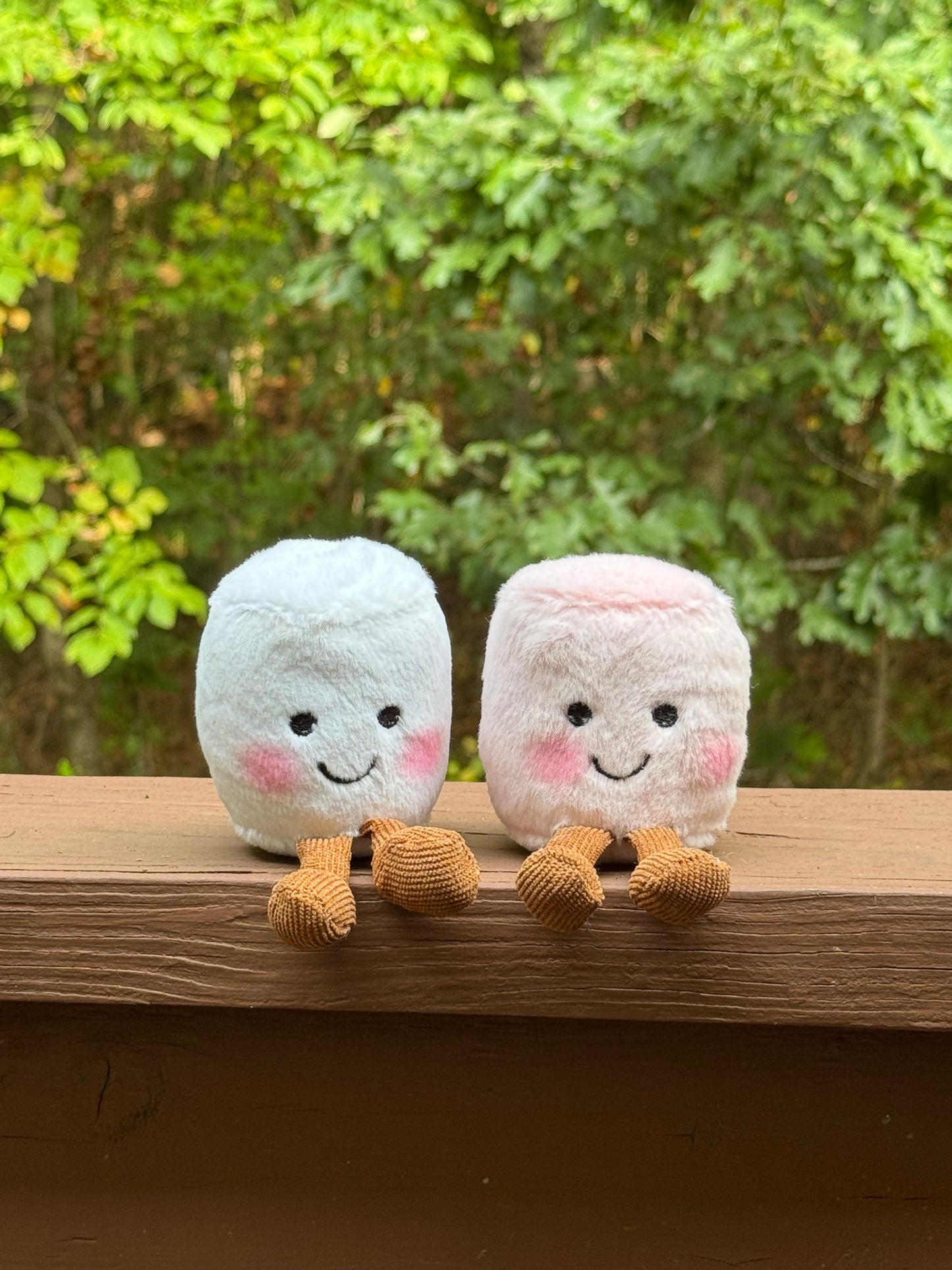 Marshmellow Plushie Keychain and Bagcharm