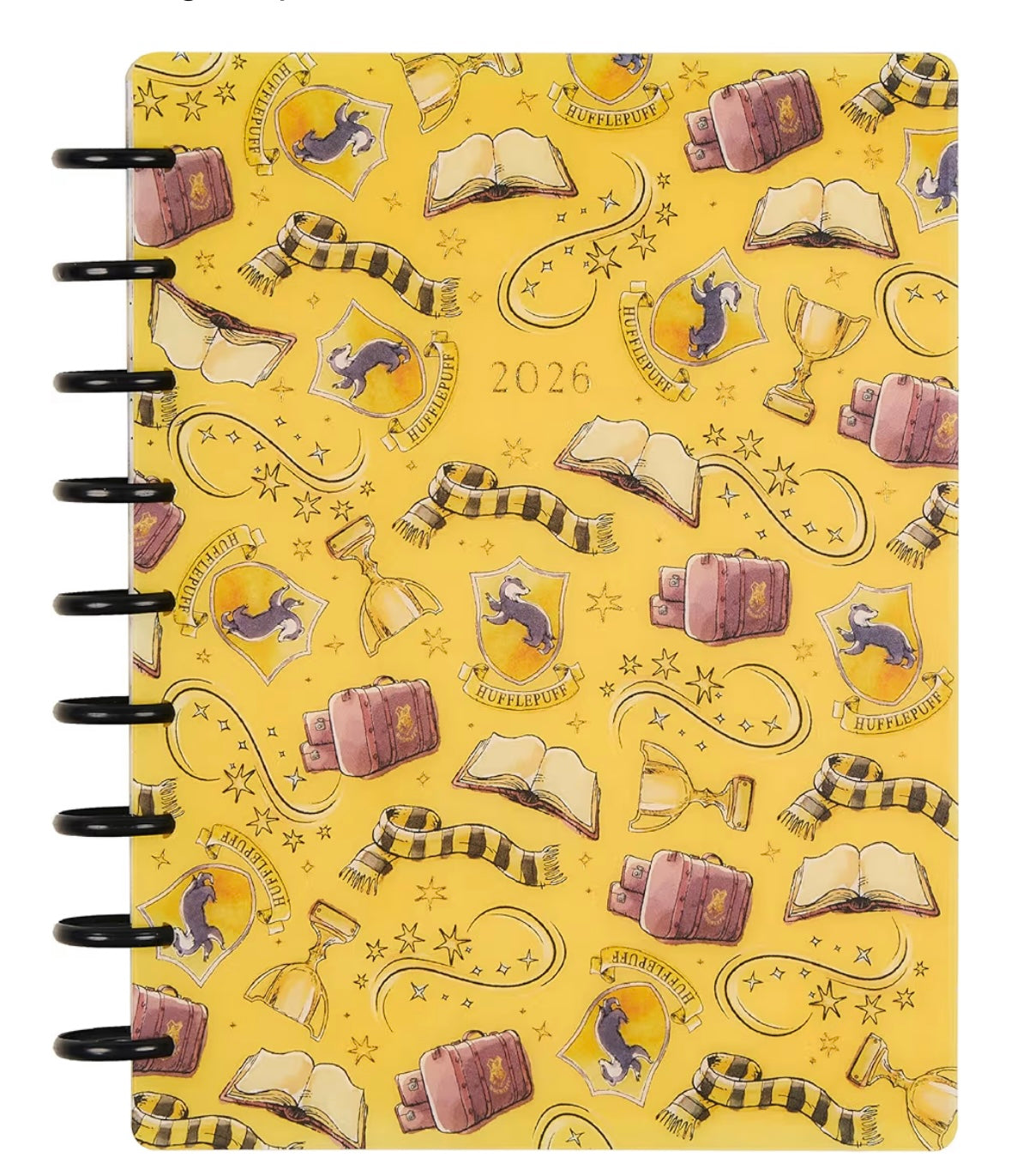 Harry Potter Disc-Bound 12-Month January-Dec 2026 Planner