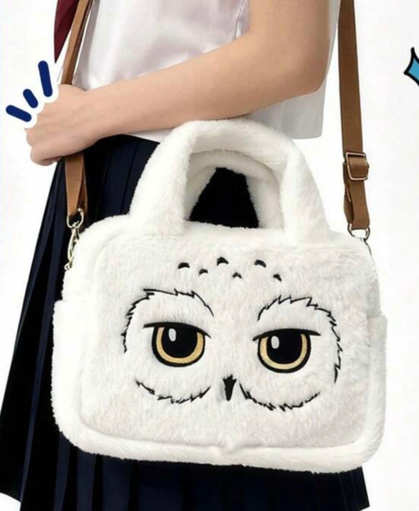 Hedwig Plush Crossbody Bag