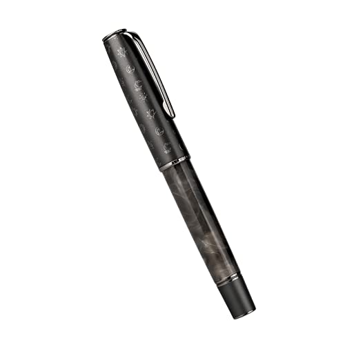 Metal Resin Piston Fountain Pen