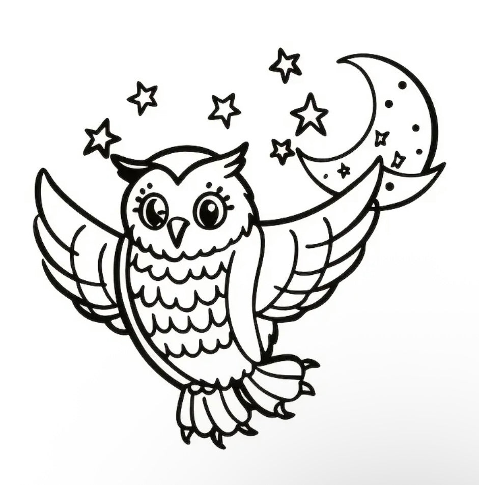 Cute Animals Coloring Book