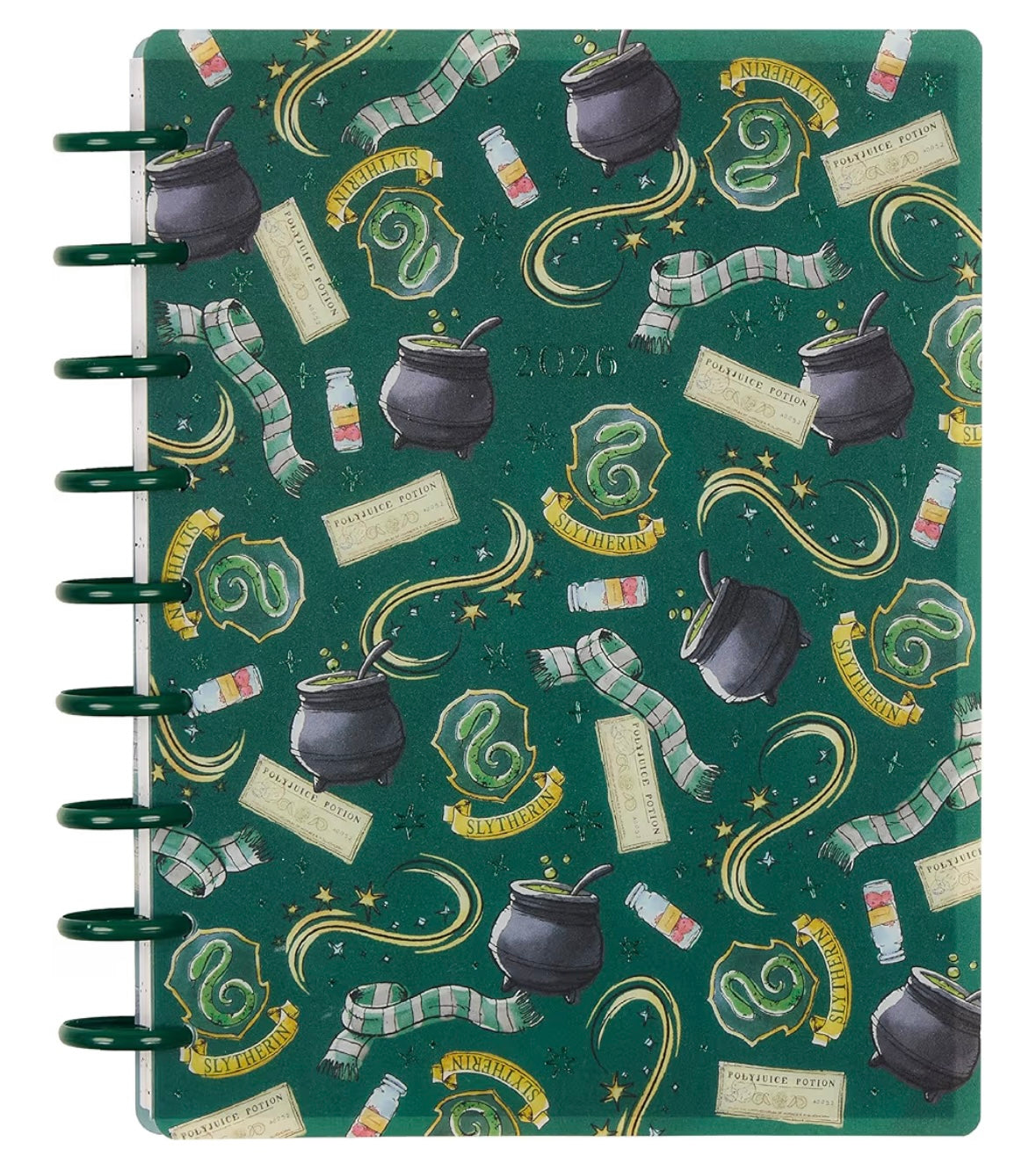 Harry Potter Disc-Bound 12-Month January-Dec 2026 Planner