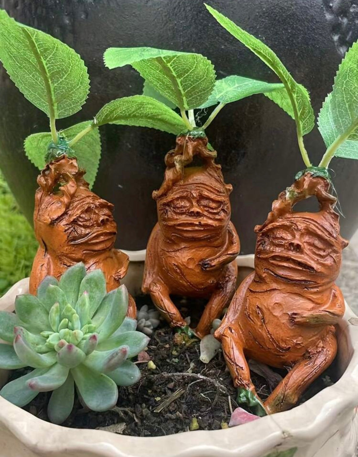 Cute Mandrakes Gardening Decoration