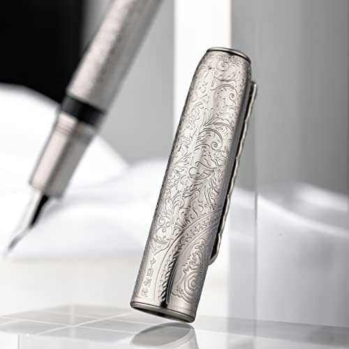 Metal Resin Piston Fountain Pen