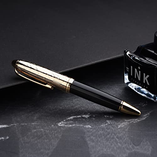 Metal Resin Piston Fountain Pen