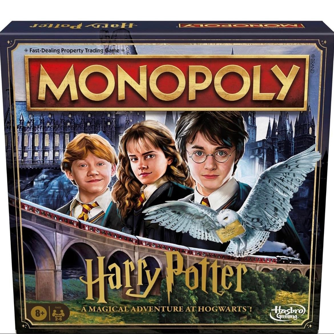 Monopoly The Harry Potter Edition, A Magical Adventure at Hogwarts - Perfect for Every Wizard