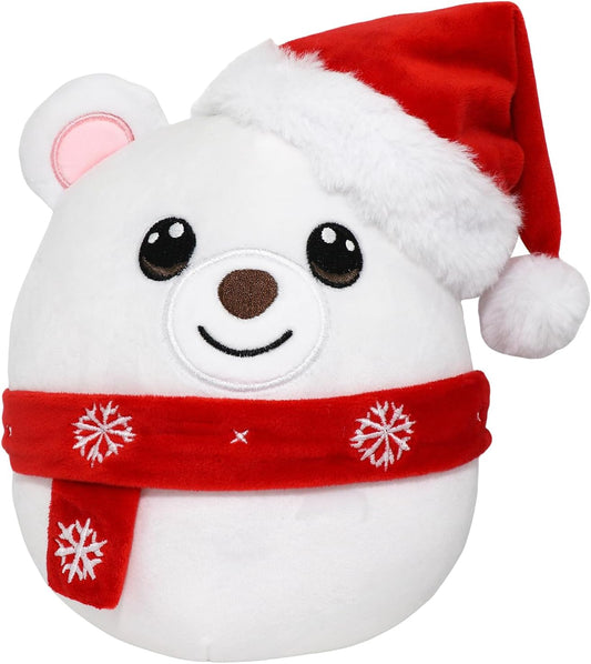 Christmas Polar Bear Plush Toy