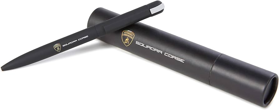 Lamborghini Squadra Corse Ballpoint Pen Black