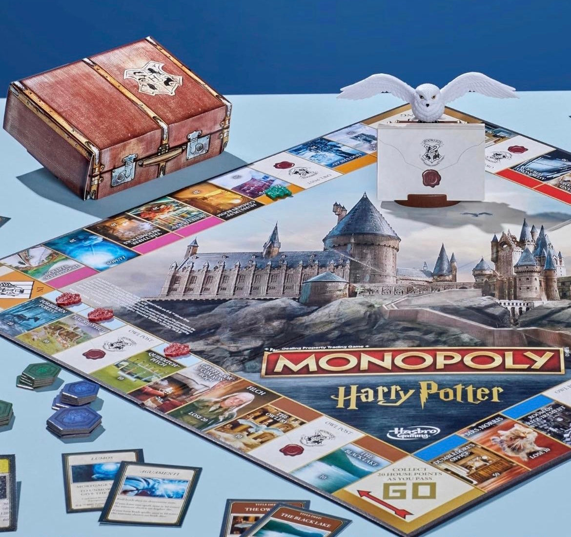 Monopoly The Harry Potter Edition, A Magical Adventure at Hogwarts - Perfect for Every Wizard