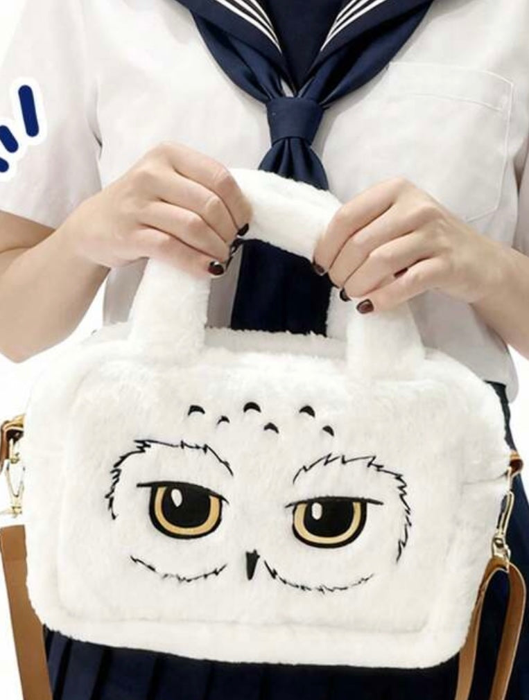 Hedwig Plush Crossbody Bag