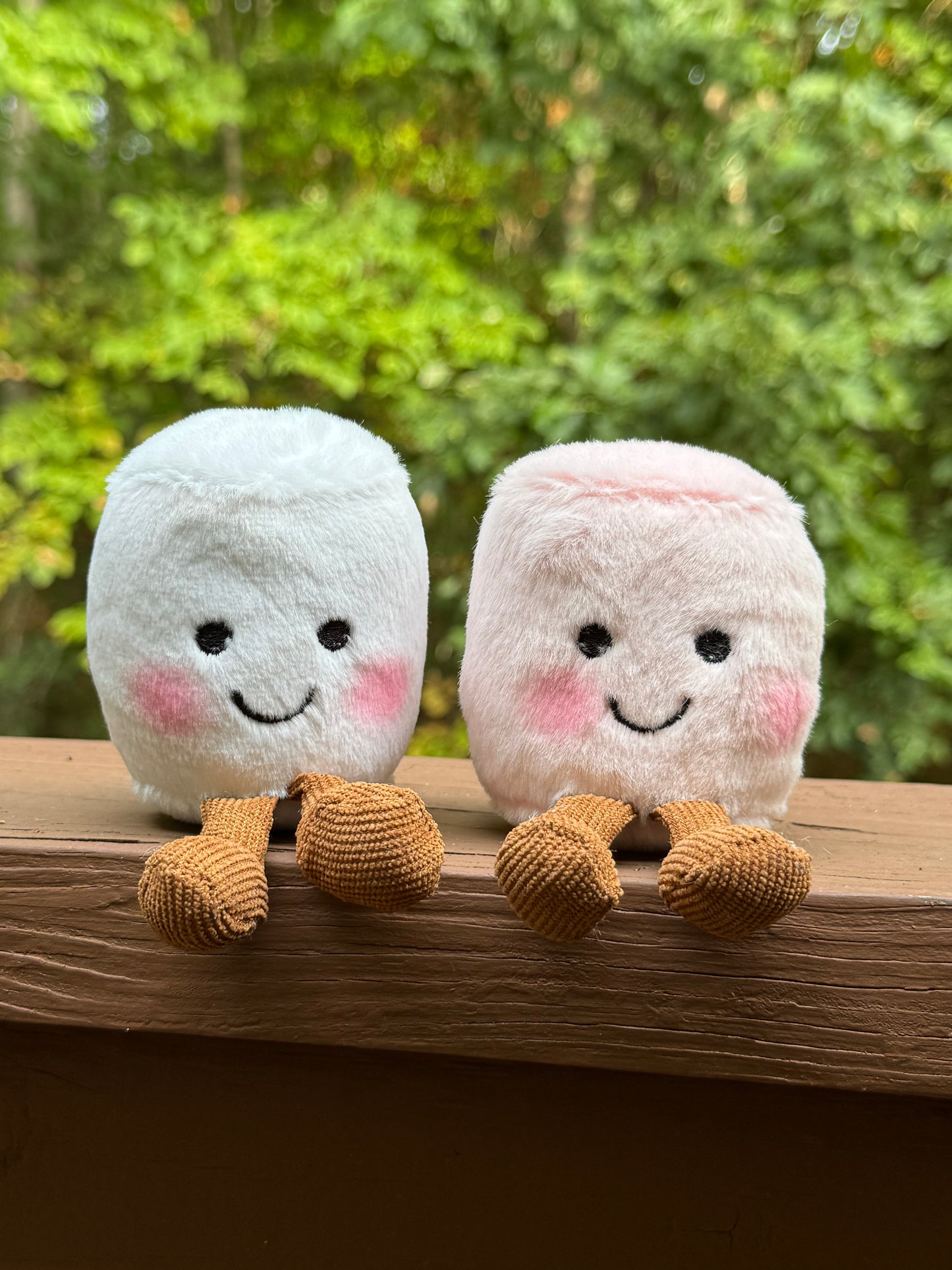 Marshmellow Plushie Keychain and Bagcharm