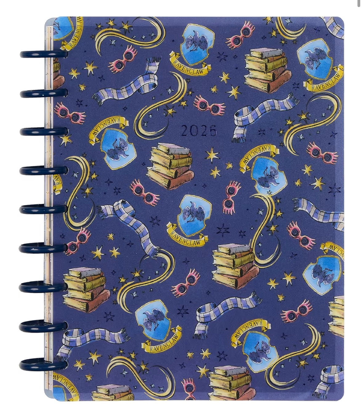 Harry Potter Disc-Bound 12-Month January-Dec 2026 Planner