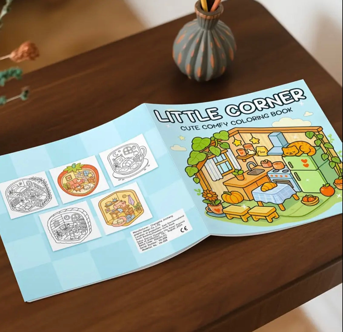 Little Corner Coloring Book