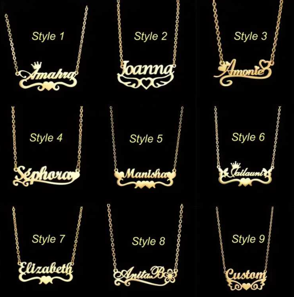 Costum Name Necklace