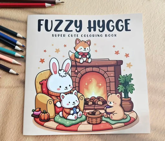 Fuzzy Hygge Coloring Book