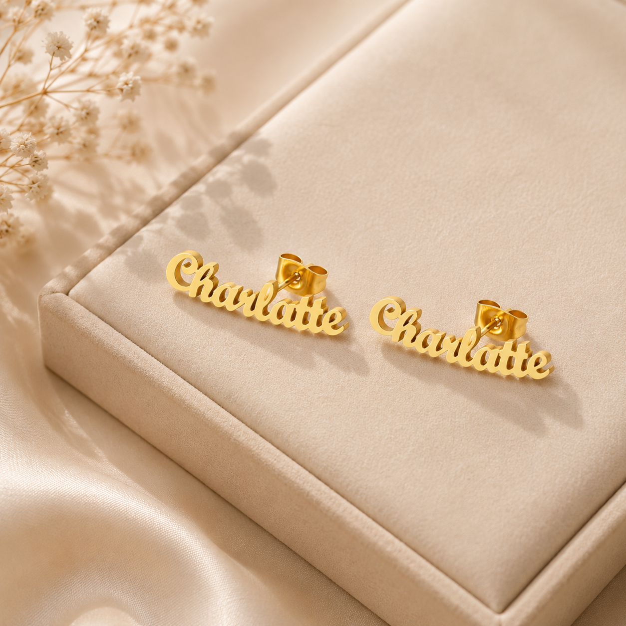 Custom Name Earrings