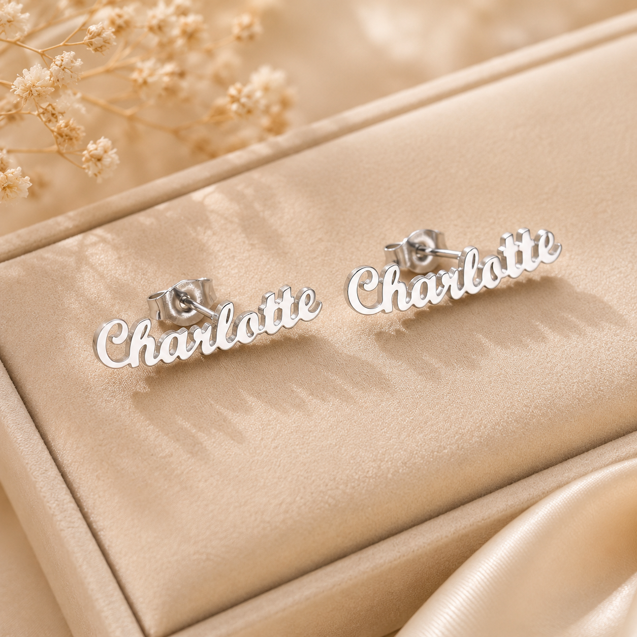 Custom Name Earrings