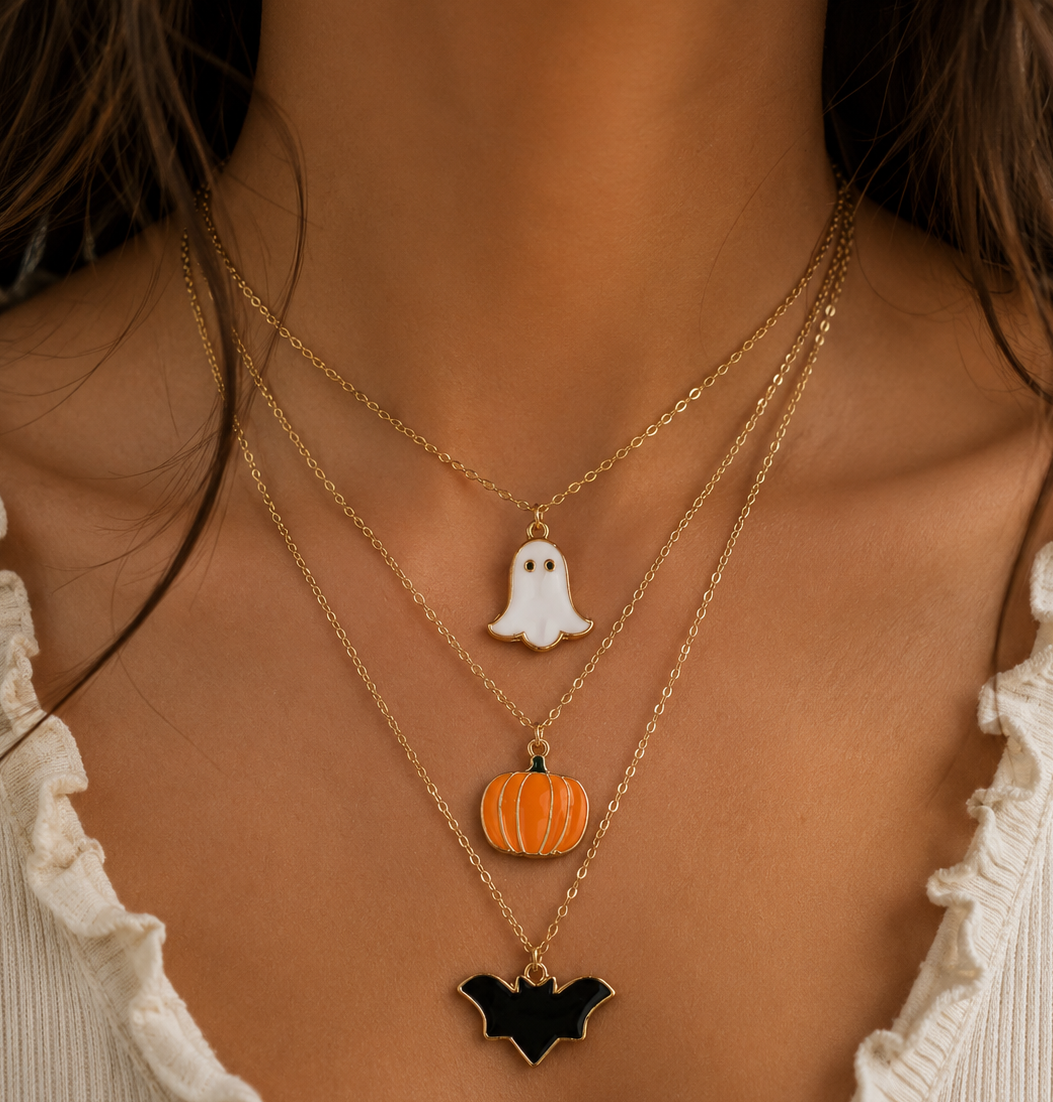 3pcs Halloween Necklace