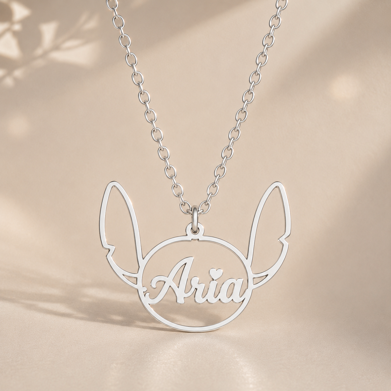 Stitch Costum Name Necklace, 10-14 Business Days Processing Time