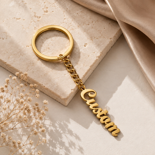 [Made-to-Order] Costum Name Keychain, 7-12 Business Days Processing Time
