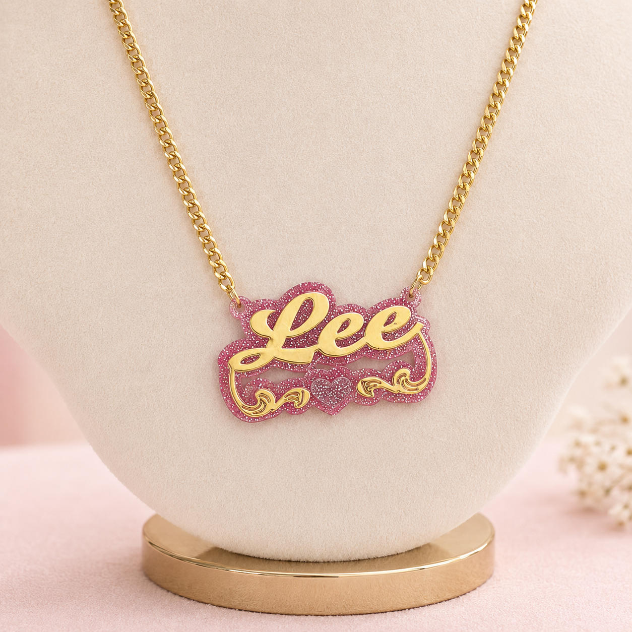 [Pre-made] Costum Name Necklaces