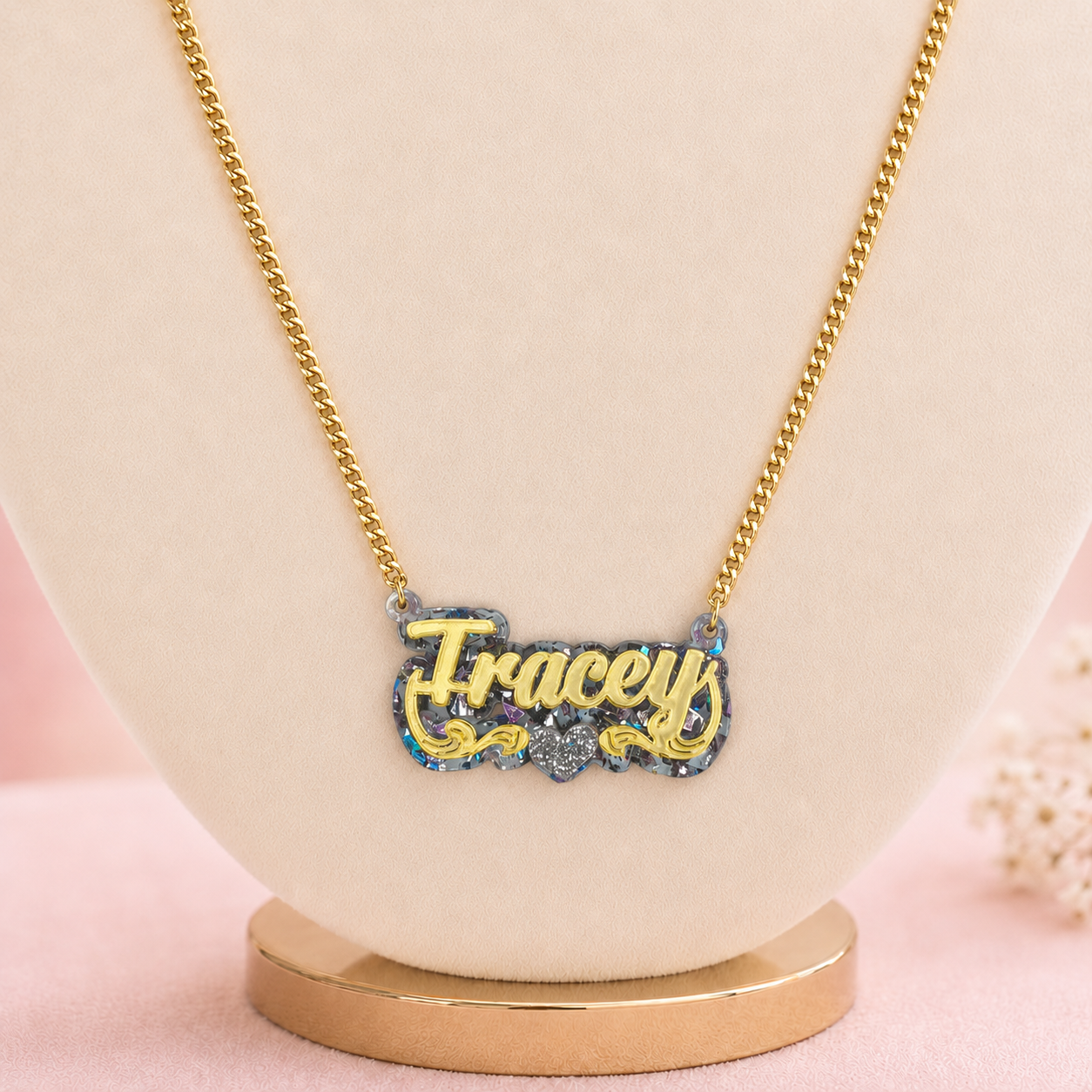 [Pre-made] Costum Name Necklaces