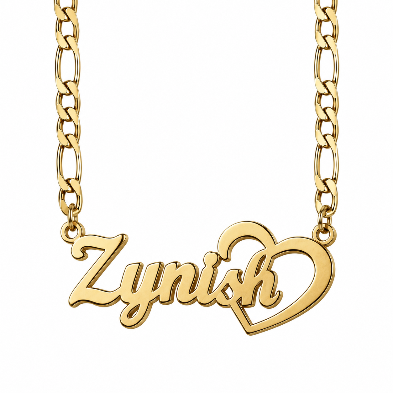 [Made-to-Order] Costum Name Stainless Steel Double-layer Necklace, 7-12 Business Day Processing Time
