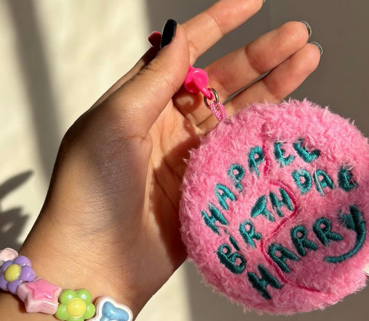 Happee Birthdae Harry Plush Keychain