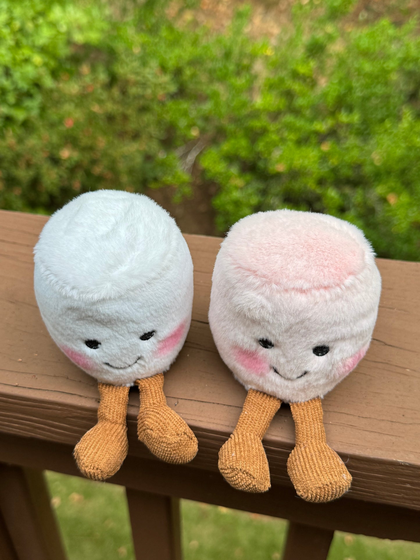 Marshmellow Plushie Keychain and Bagcharm