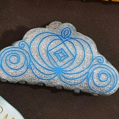 Cinderella Blue Hair Clips