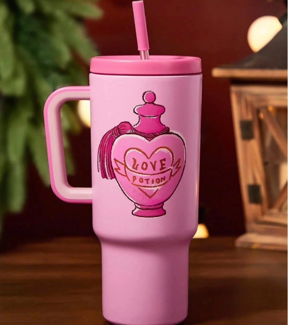 Love Potion Tumbler with Handle
