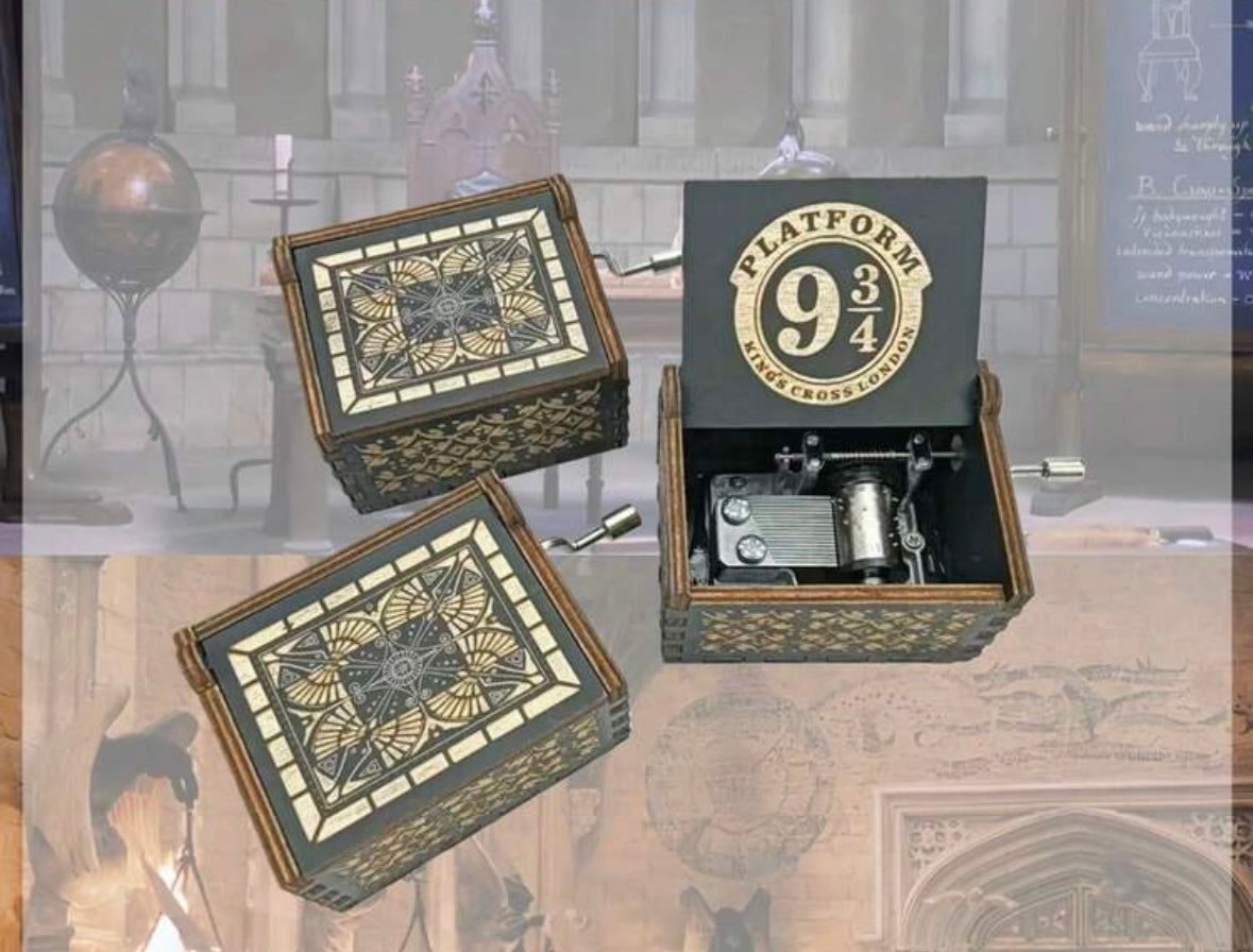 1pc Harry Potter Hand-Cranked Music Box