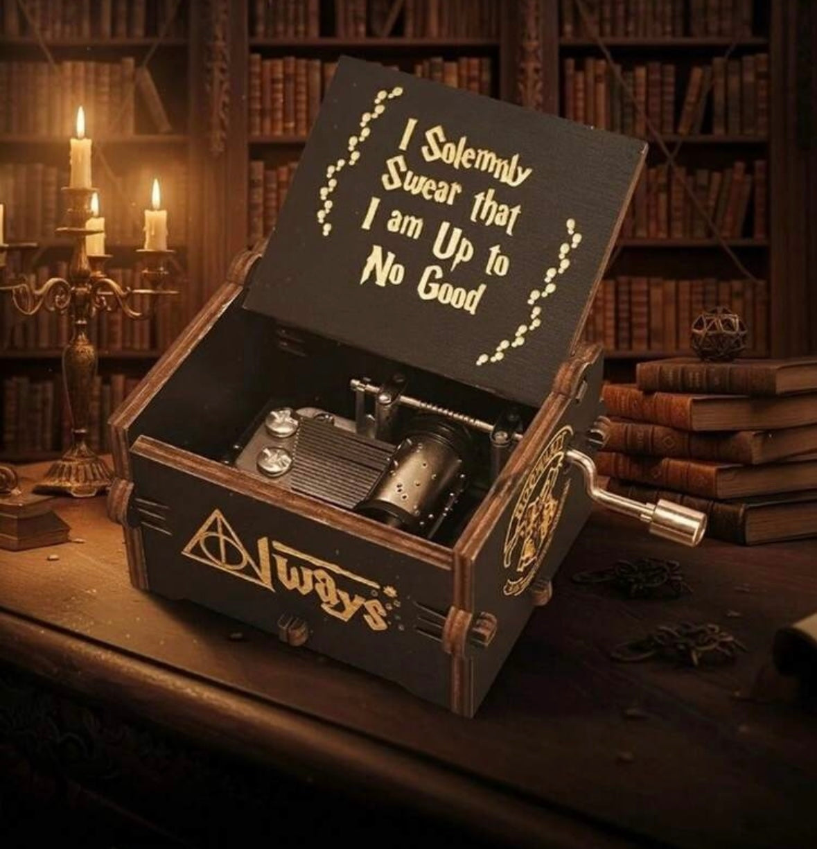 1pc Harry Potter Hand-Cranked Music Box