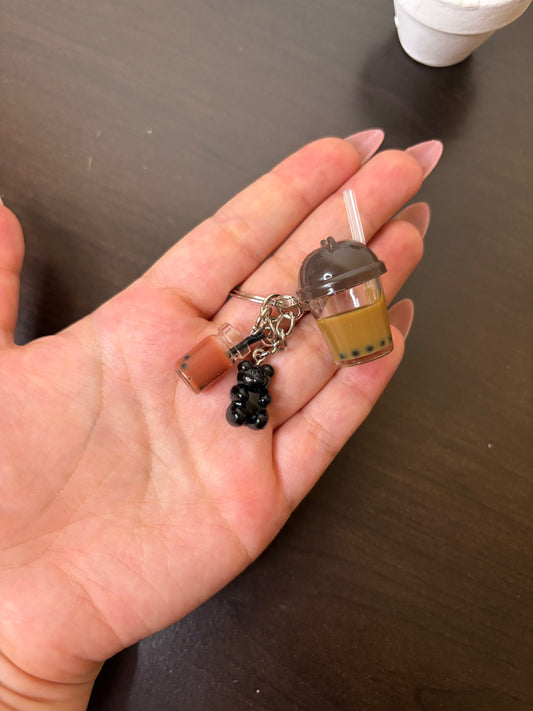 Mini Boba Tea Keychain – Bubble Tea Lover Gift