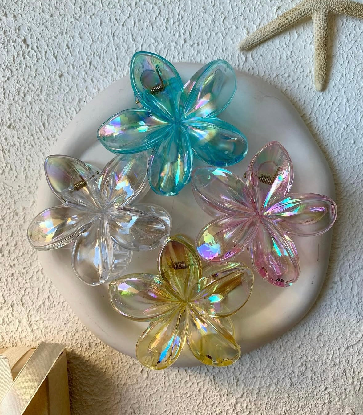 1pc Mermaid Laser Hair Clip
