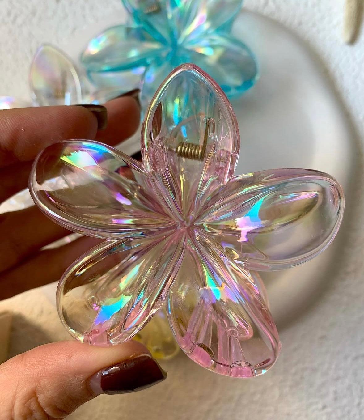 1pc Mermaid Laser Hair Clip