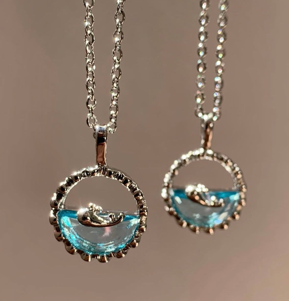 Ocean Whale Luxury Charm Necklace