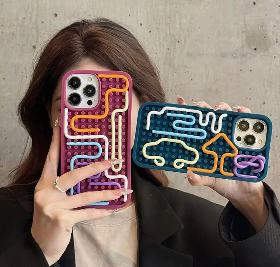 Puzzle Phone Case Compatible with iPhone